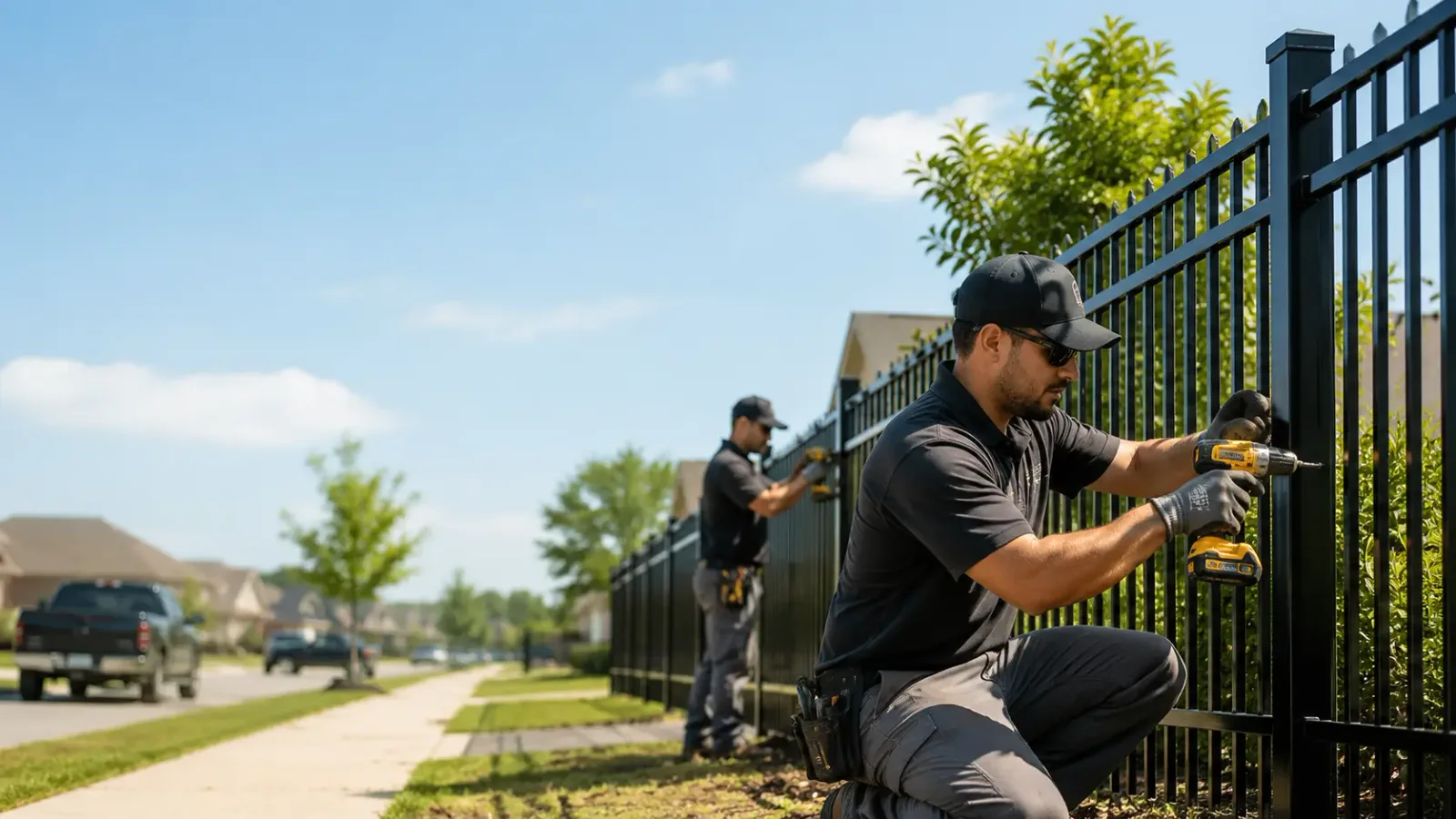 Metal Fence Installation in Belford, NJ
